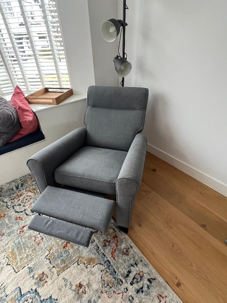 relax stoel, Huis en Inrichting, Fauteuils, Ophalen, Zo goed als nieuw, 75 tot 100 cm, 75 tot 100 cm