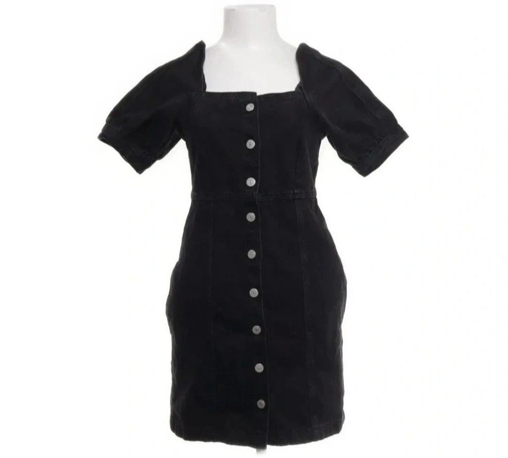 Levi's Zwarte Denim Jurk XS Nieuw!, Verzenden, Zwart, Nieuw, Maat 34 (XS) of kleiner