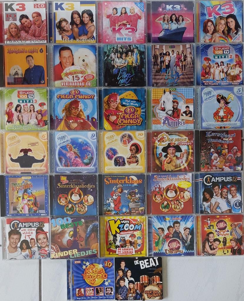 Cd's Studio100 Samson en Gert Mega Mindy Like Me, Ophalen of Verzenden, Zo goed als nieuw