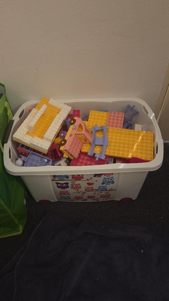 Hello kitty duplo, Kinderen en Baby's, Speelgoed | Duplo en Lego, Ophalen, Gebruikt, Losse stenen, Duplo