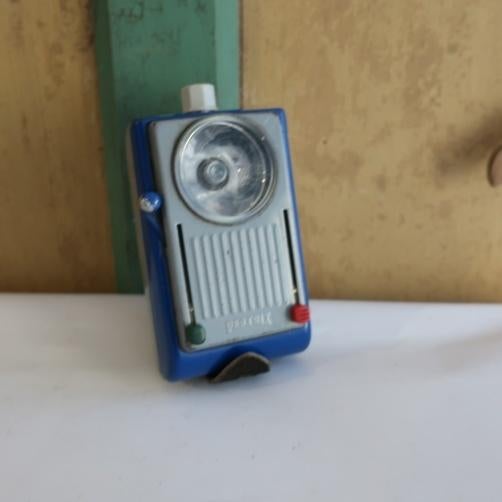 Pertrix zaklamp signaal lamp sein Duitsland origineel V 685, Ophalen of Verzenden, Gebruikt, Batterij