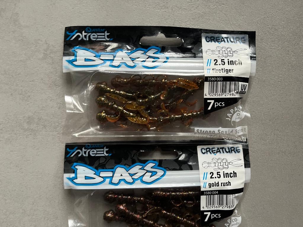 adv 206 / NIEUW mixset 3 pakjes shads QUANTUM, Ophalen of Verzenden, Nieuw, Overige typen