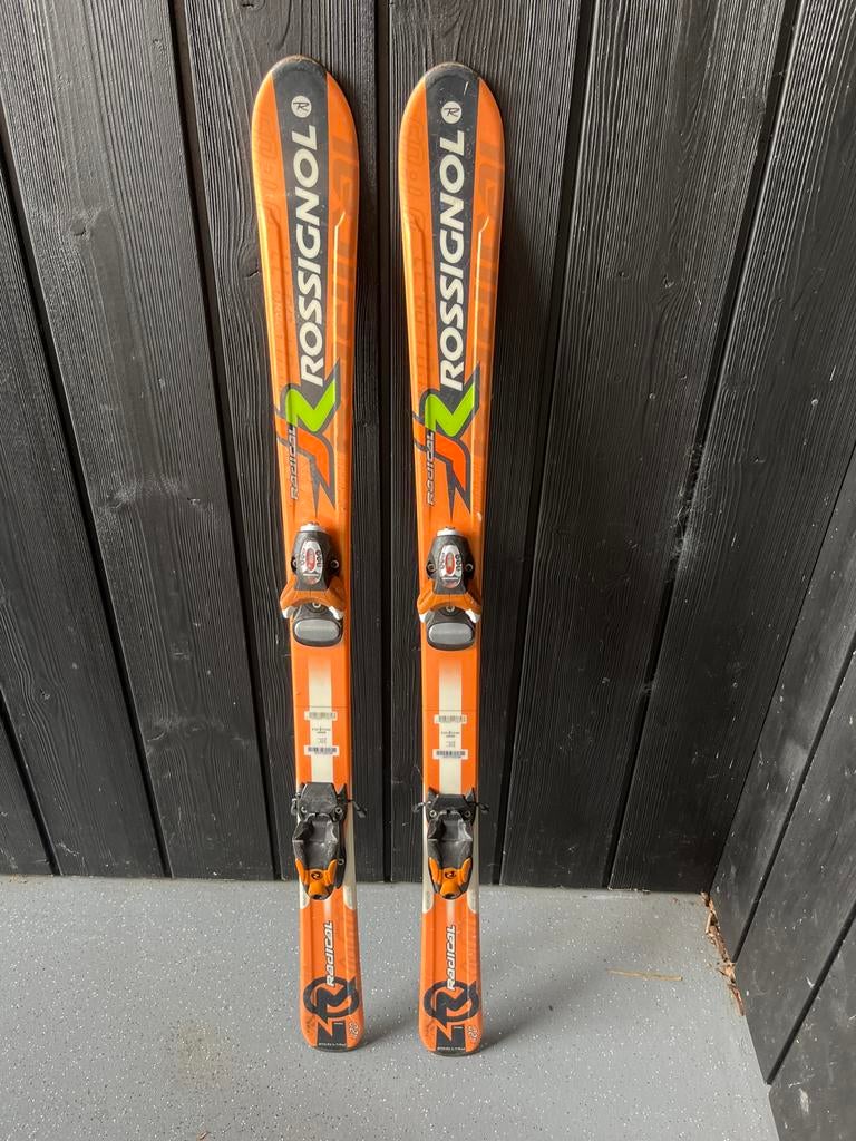 Kinderski Rossignol Radical 120cm - Gewaxt & Geslepen, Sport en Fitness, Skiën en Langlaufen, Gebruikt, Ski's, Skiën, Rossignol