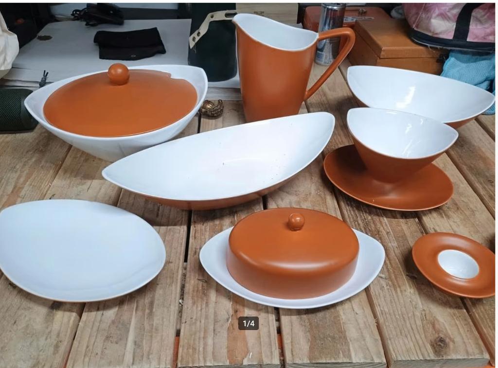 Plateel Regina gouda Holland serviesdelen design F.  Meydam, Ophalen