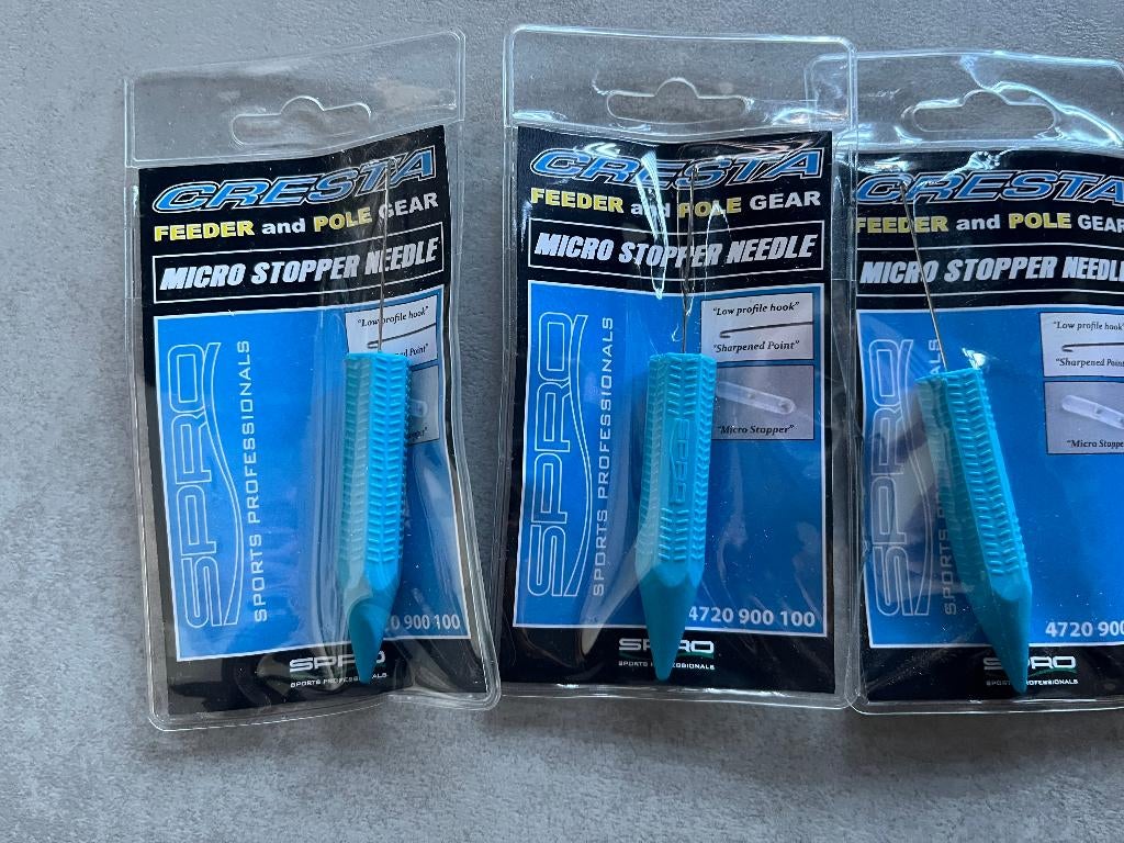 adv 217 / NIEUW set 5 micro stopper naalden CRESTA, Ophalen of Verzenden, Nieuw, Overige typen