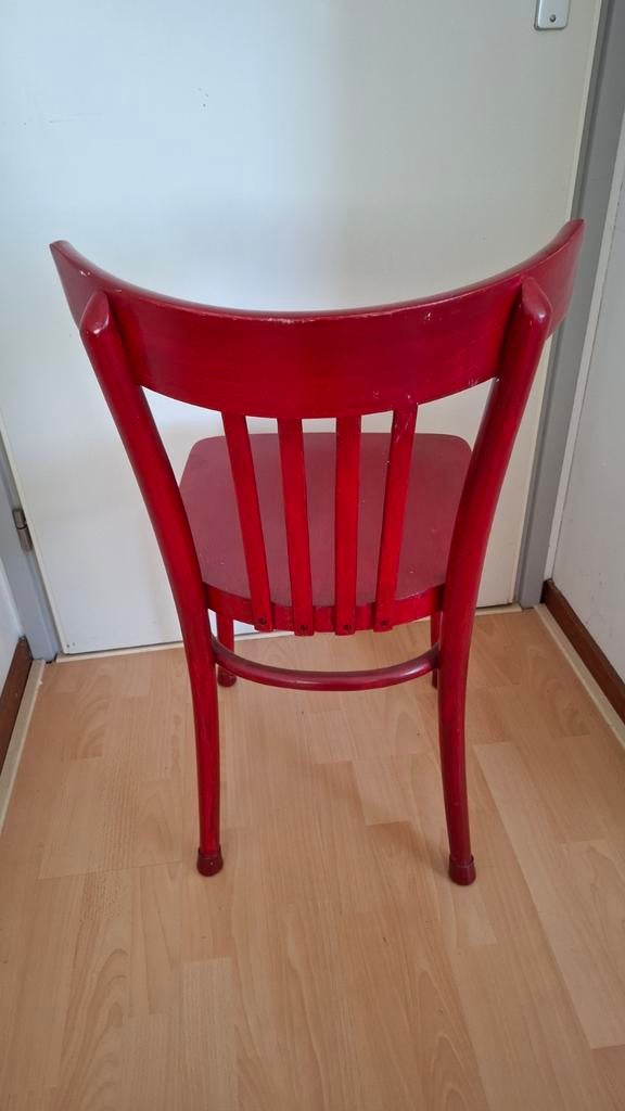 Oude stoel, Ophalen, Gebruikt, Bruin, Eén