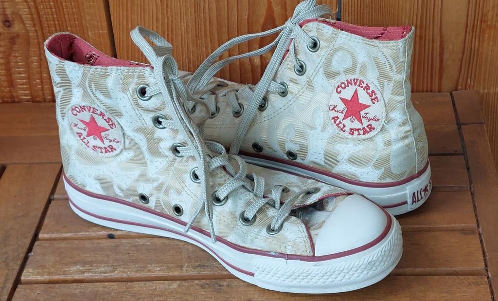 Vintage Converse All Star Chuck Taylor, Ophalen of Verzenden, Zo goed als nieuw, Sneakers of Gympen