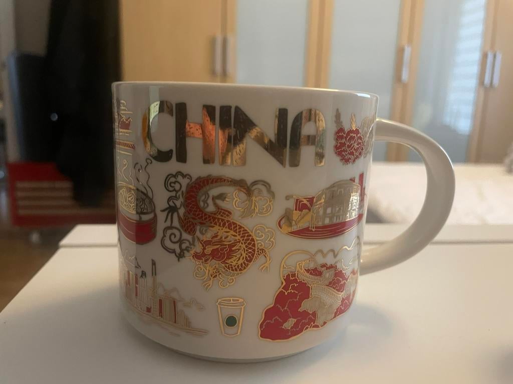 Starbucks mok China Been There Series, Ophalen, Zo goed als nieuw, Overige stijlen, Kop(pen) en/of Schotel(s)