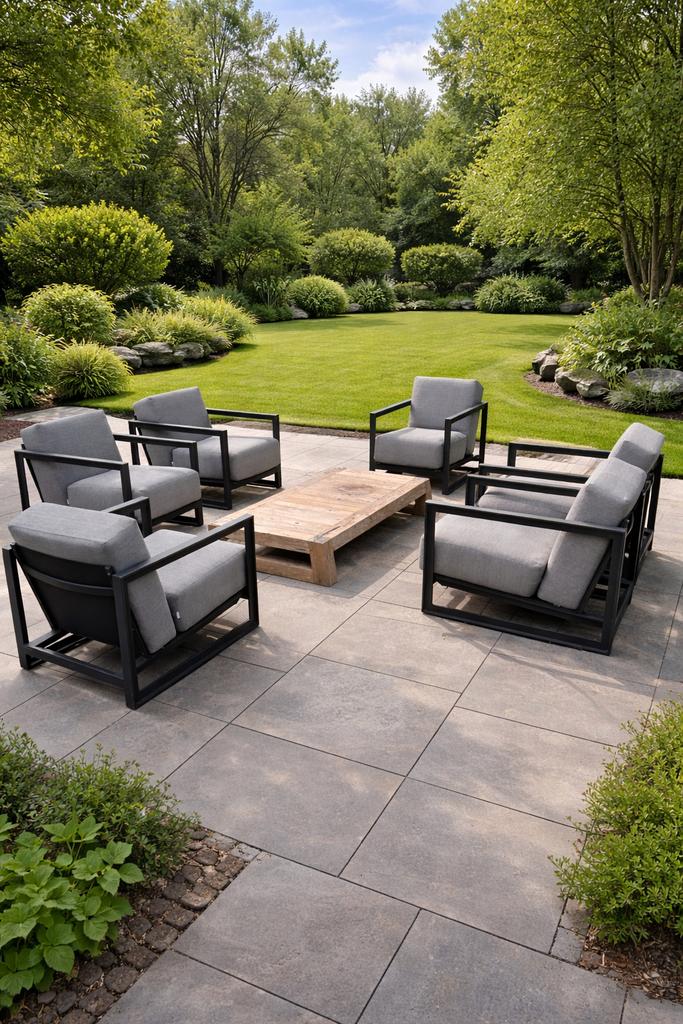 Borek Faro Loungeset Tuinset, Ophalen, Zo goed als nieuw, Wicker, Stoel