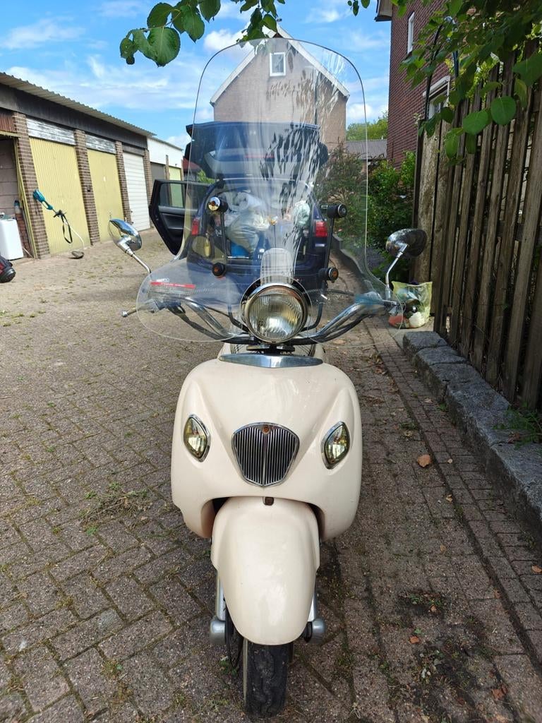 La Souris Grande Retro Scooter met windscherm en rugleuning, Ophalen, Gebruikt, Overige typen, Overige merken
