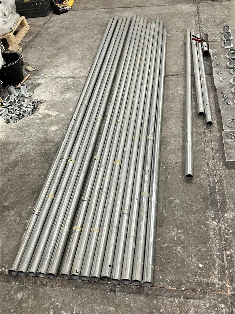 Steigerbuis staal - 48.3 mm, Ophalen, Gebruikt, Overige typen, 2 tot 5 meter