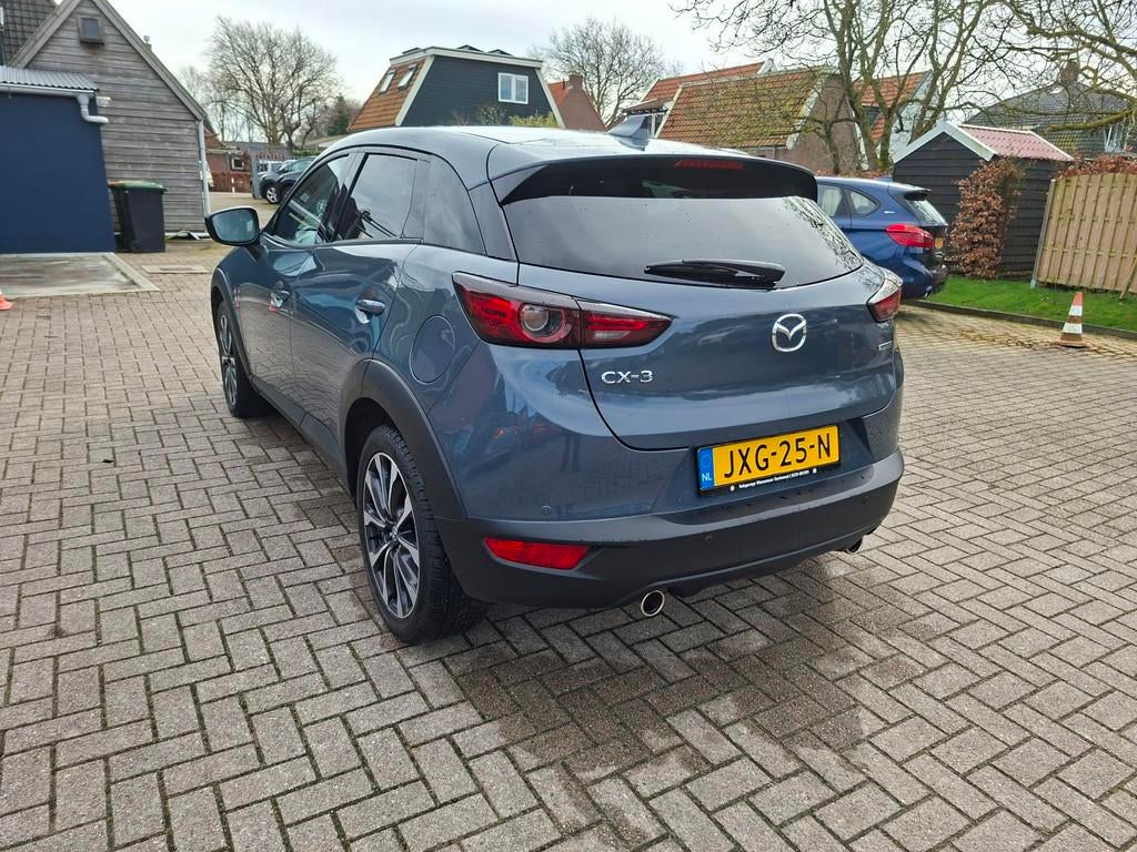 Mazda CX-3 2.0 SkyActiv-G 121 Luxury automaat carplay leer, Gebruikt, Euro 6, Leder, 630 kg