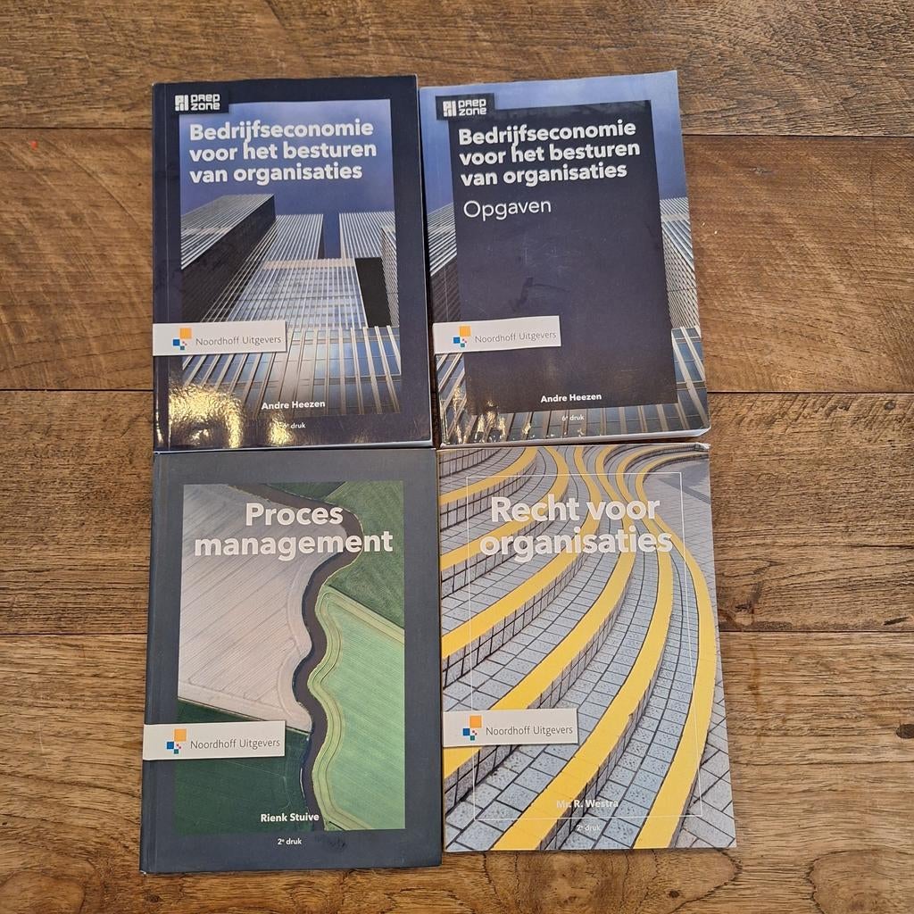 Diverse boeken tbv studie technische bedrijfskunde, Boeken, Studieboeken en Cursussen, Ophalen of Verzenden