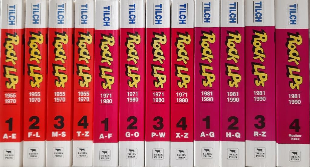 Uniek naslagwerk van de Rock- en Popmuziek van 1955 tot 1990, Ophalen of Verzenden, Zo goed als nieuw, Algemeen, Klaus D. Tilch