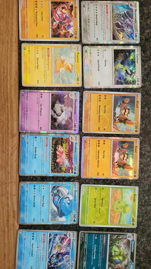 Pokemon kaarten Holo, Ophalen of Verzenden, Meerdere kaarten