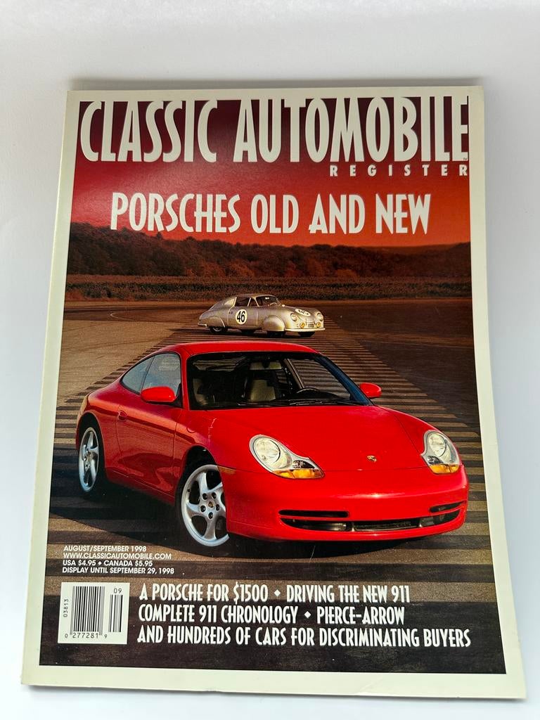Classic Automobile Register Porsche magazine, Ophalen of Verzenden, Gelezen, Overige typen