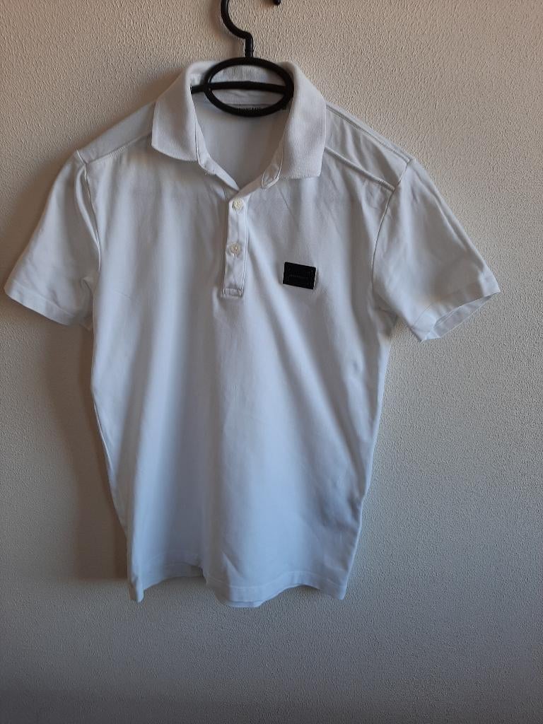 Antony Morato jongens polo shirt wit maat 12 ofwel 152., Ophalen of Verzenden, Zo goed als nieuw, Shirt of Longsleeve, Jongen