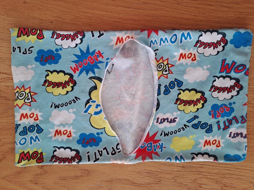 rekbare boekenkaft met print, Diversen, Ophalen of Verzenden, Gebruikt