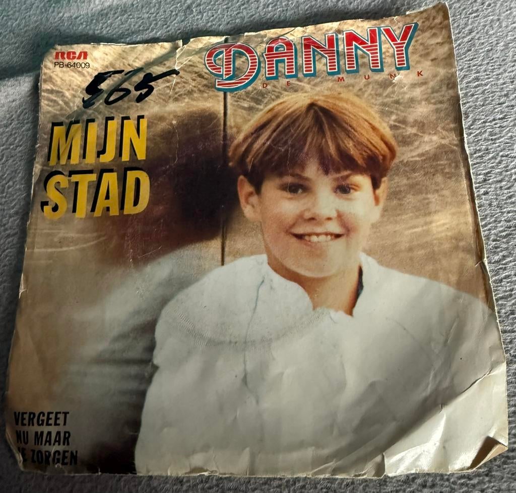 Single van danny de munk mijn stad, Ophalen, Gebruikt, Single