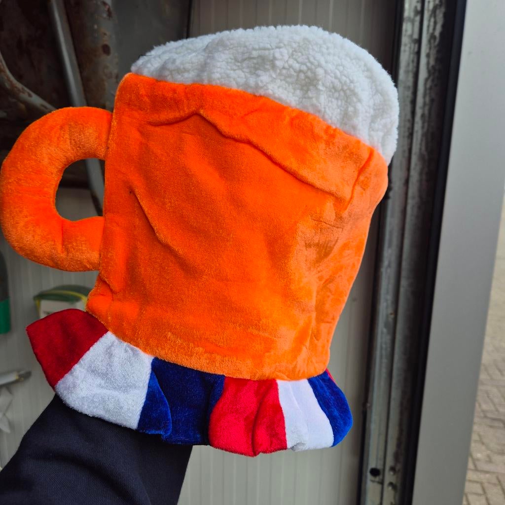 Partijhandel oranje bierhoeden wk / kingsday., Ophalen, Nieuw