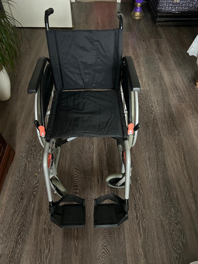 Rolstoel excel G Eco, Ophalen of Verzenden, Inklapbaar, Zo goed als nieuw, Duwrolstoel