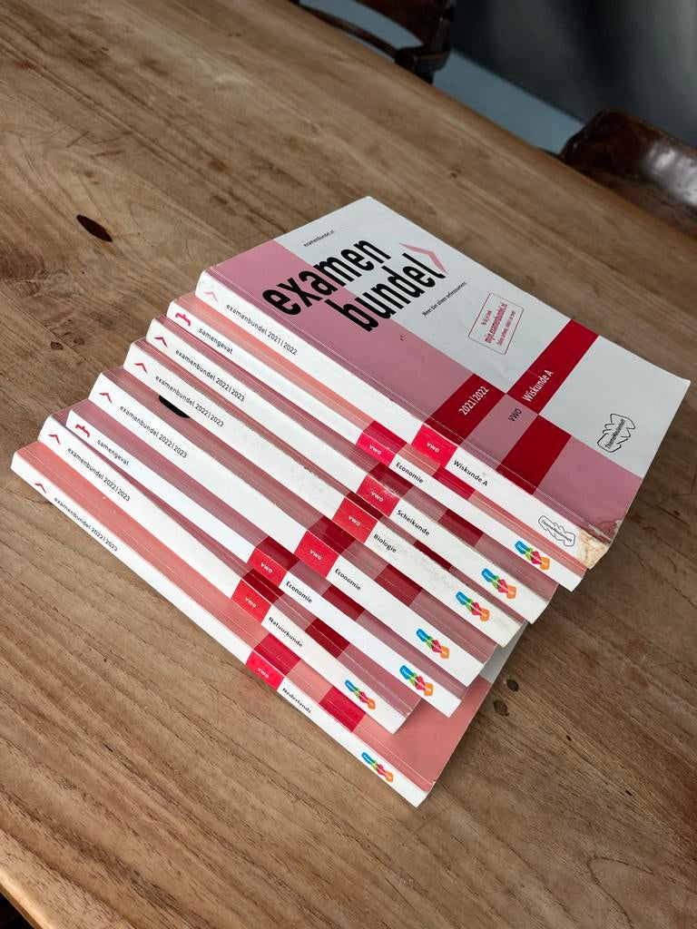 Examenbundels VWO, Boeken, Schoolboeken, Ophalen, Gelezen, VWO