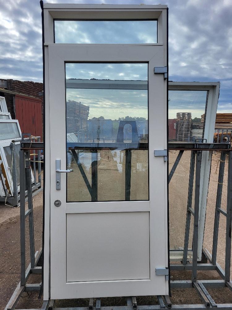 Kunststof buitendeuren, Doe-het-zelf en Verbouw, Deuren en Horren, Gebruikt, Niet ingevuld, Niet ingevuld, Ophalen