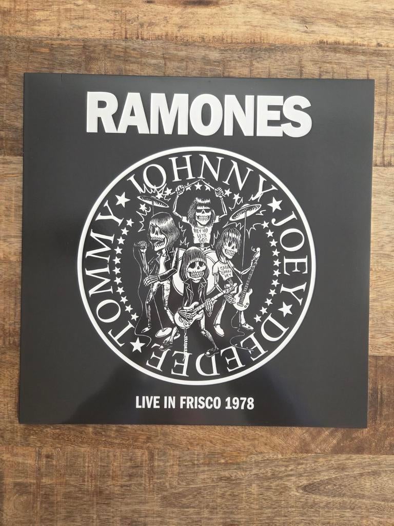 Lp Ramones live in frisco 1978, Ophalen of Verzenden, Zo goed als nieuw, 12 inch