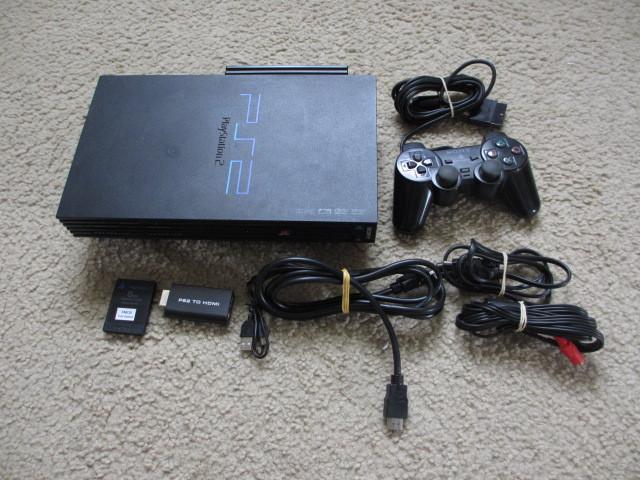 Playstation 2 Phat met harddisk en 150 games, Gebruikt, Met games, Ophalen of Verzenden, Met 1 controller