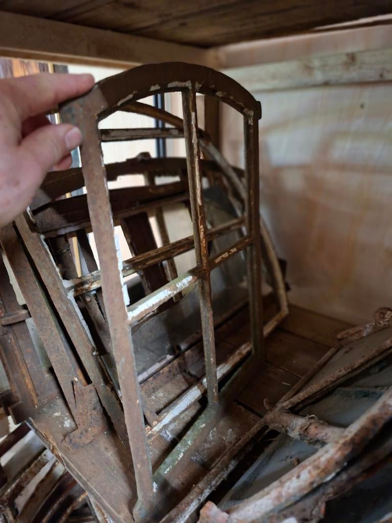 Diverse stalen ramen en stalramen - Authentiek en robuust, Ophalen, Gebruikt