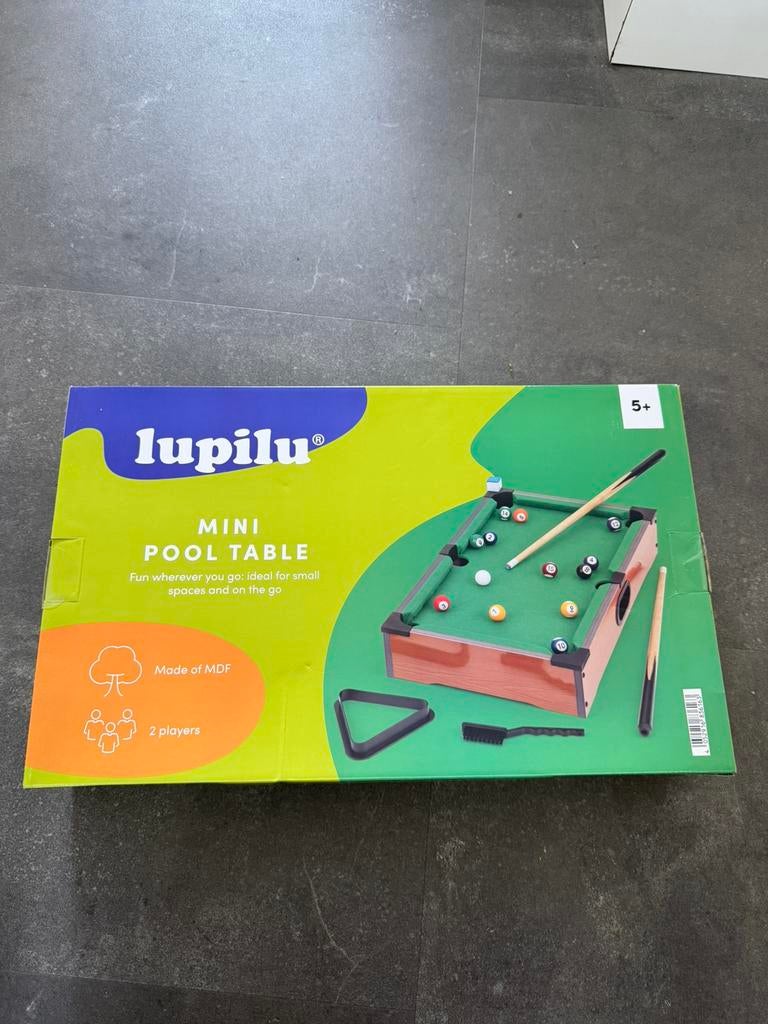 Lupilu mini pooltafel, Ophalen of Verzenden, Zo goed als nieuw, Groter dan 1:32