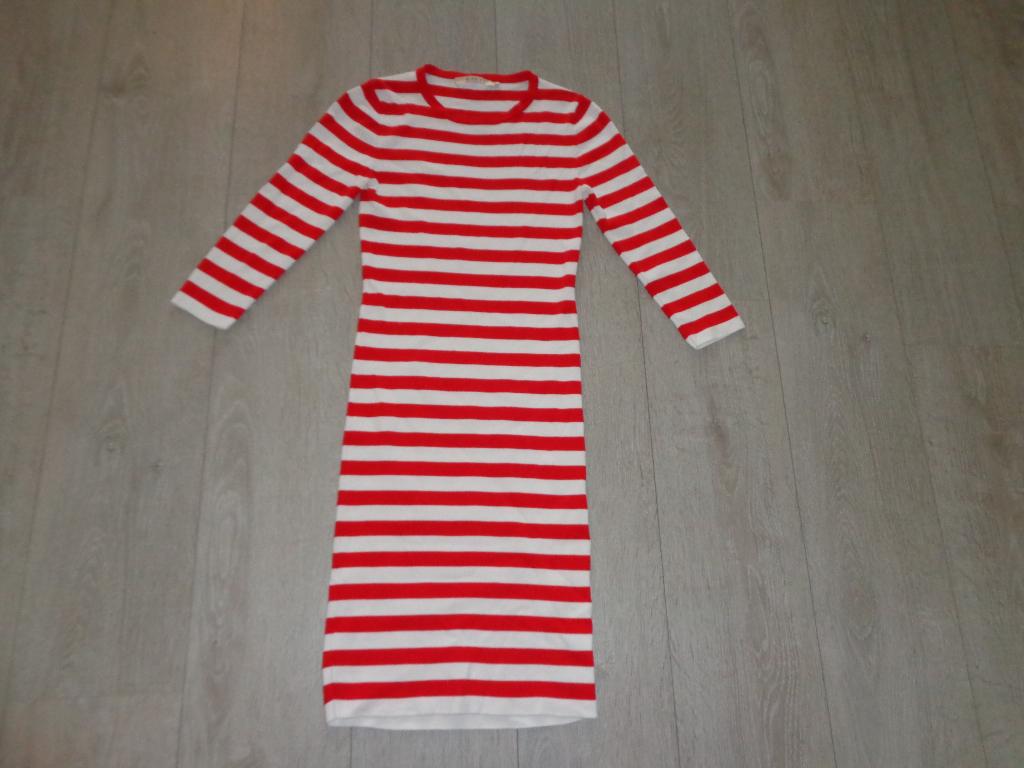 rood/wit gestreepte jurk van Nikkie, maat 38, Maat 38/40 (M), Ophalen of Verzenden, Zo goed als nieuw, Boven de knie