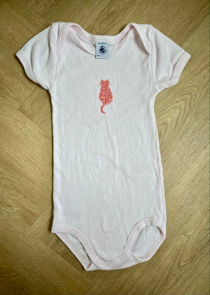 Roze Petit Bateau romper maat 86, Verzenden, Zo goed als nieuw, Meisje, Nacht- of Onderkleding