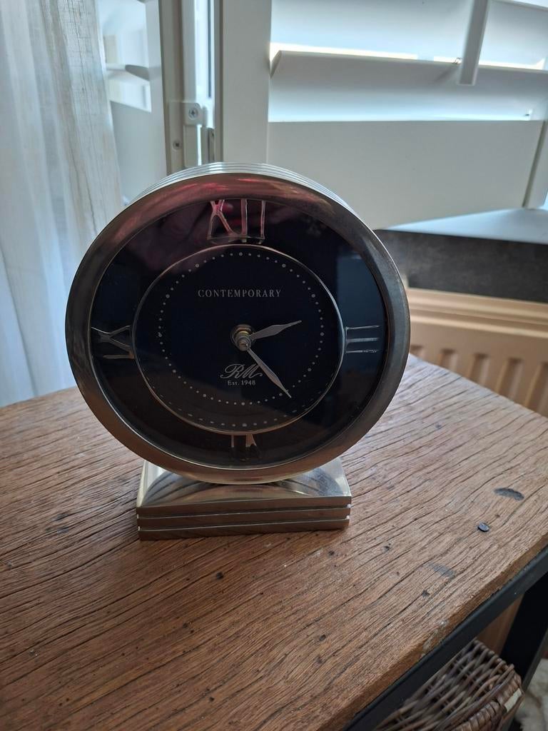 Riviera Maison Tafelklok - Elegant en Tijdloos Design, Huis en Inrichting, Woonaccessoires | Klokken, Ophalen, Zo goed als nieuw