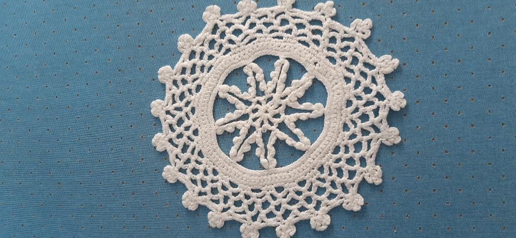 Gehaakt Kleedje Rond, Ophalen of Verzenden