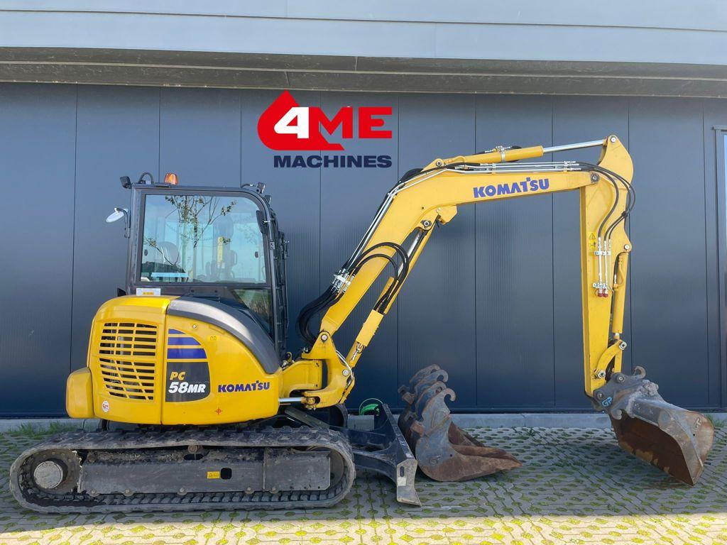 Komatsu PC58MR-5EO (demo / 1.200h) 2023, Zakelijke goederen, Graafmachine