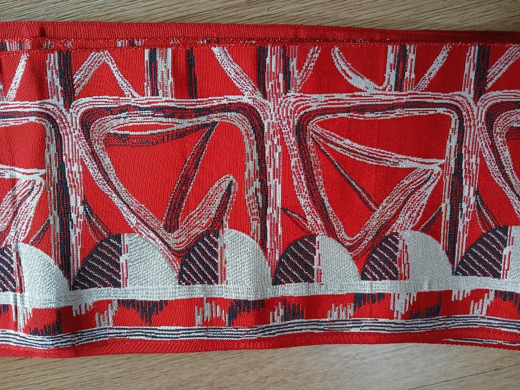 Traditionele Japanse obi hanhabaobi red, Ophalen of Verzenden