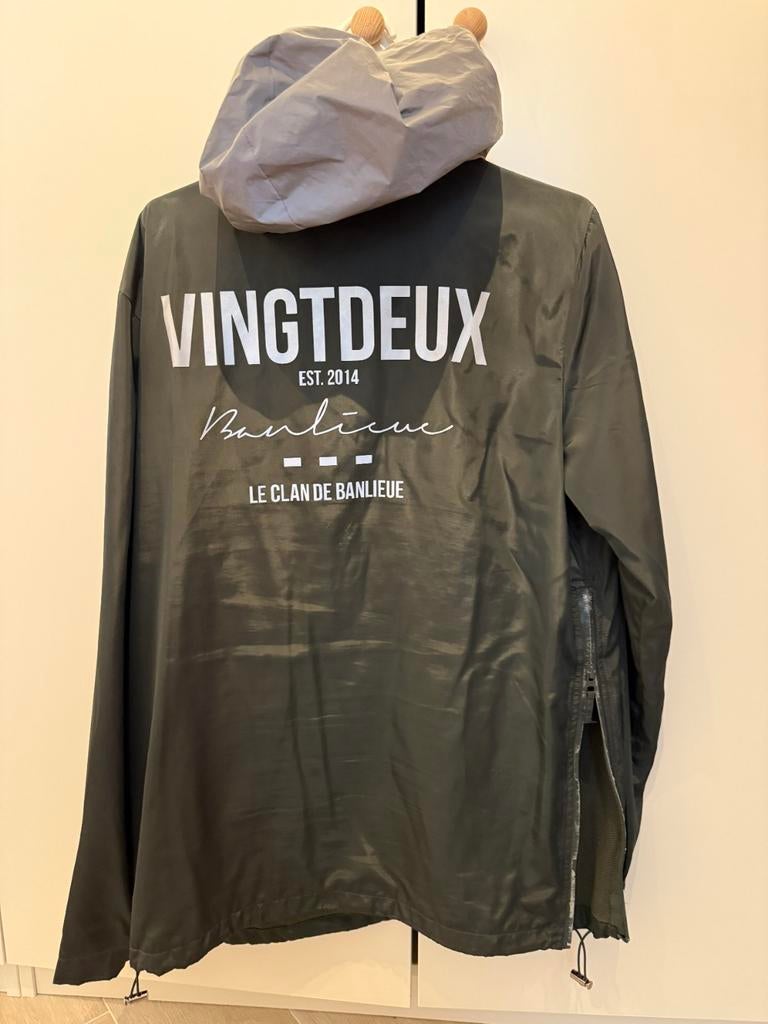 Banlieue Windjacket Maat L Heren in Top Staat Groen, Kleding | Heren, Jassen | Zomer, Ophalen of Verzenden, Gedragen, Groen