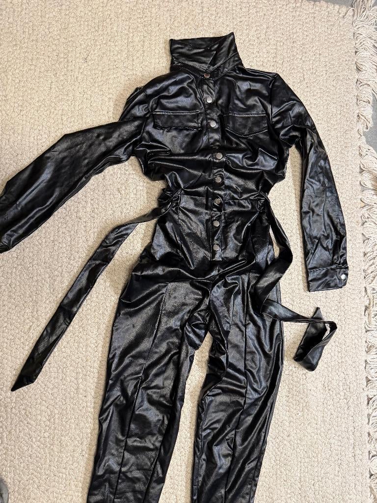 catsuit, Maat 38/40 (M), Zwart, Ophalen of Verzenden, Zo goed als nieuw