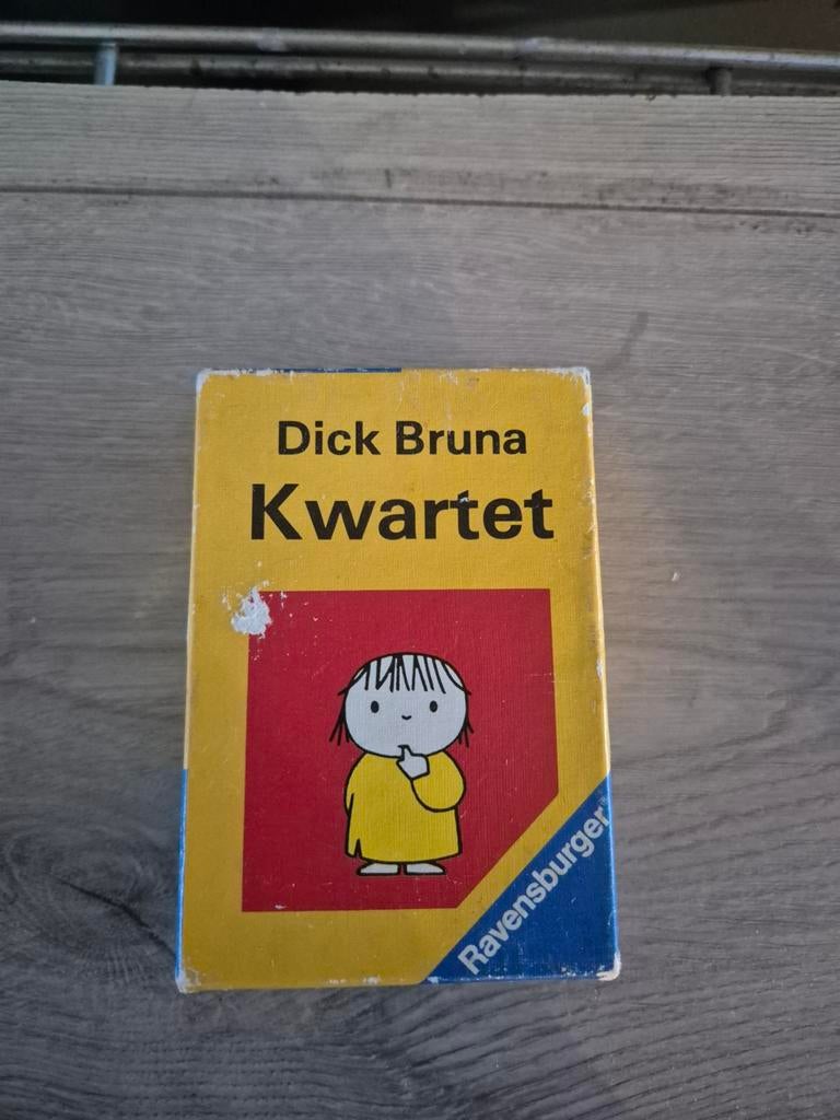 Dick Bruna kwartet, Verzamelen, Speelkaarten, Jokers en Kwartetten, Ophalen of Verzenden, Zo goed als nieuw, Kwartet(ten)