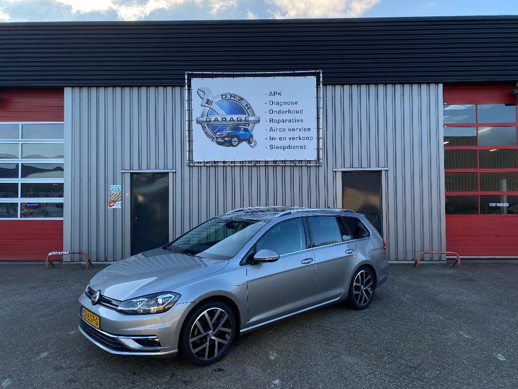Volkswagen Golf Variant 1.5 TSI 130pk Bluemotion 2018 Grijs, Auto's, Voorwielaandrijving, 1498 cc, 4 cilinders, 1246 kg