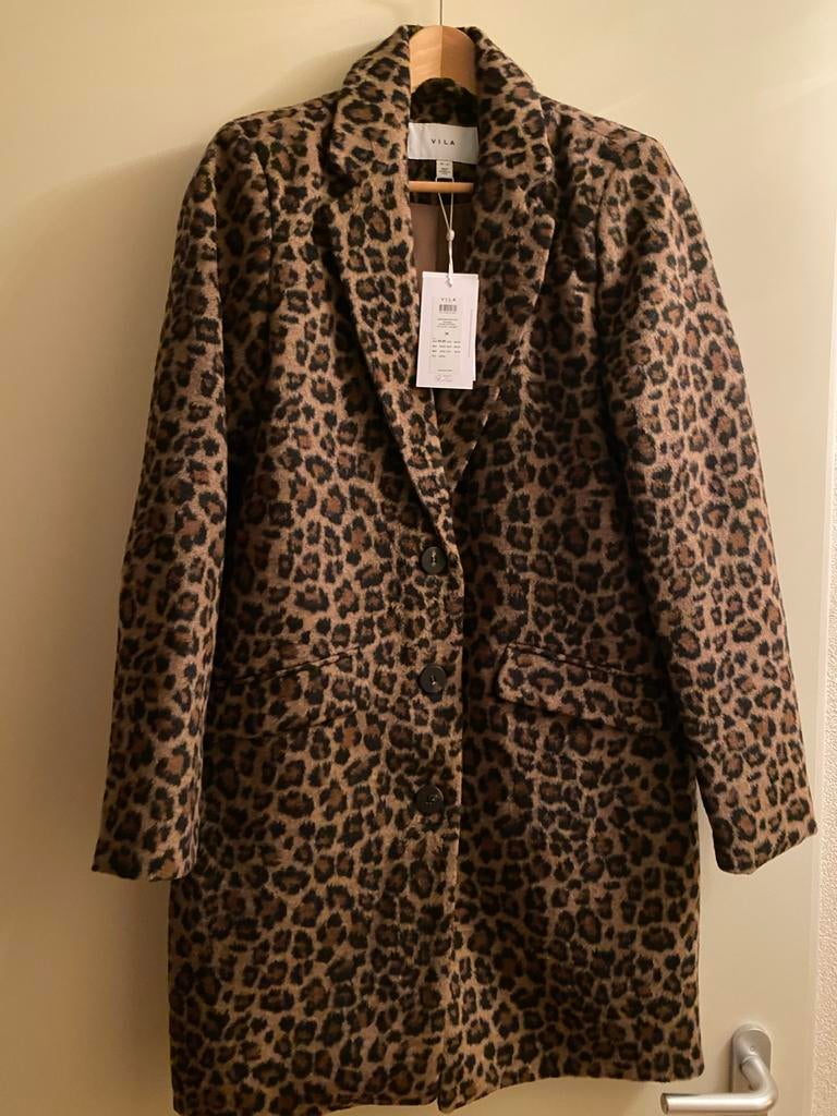 VILA Jas / mantel - maat 36 - nieuw, Zwart, Nieuw, Ophalen of Verzenden, Jasje