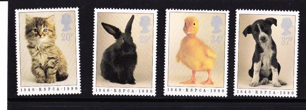 Engeland michel 1245-1248 postfris, Verzenden, Postfris