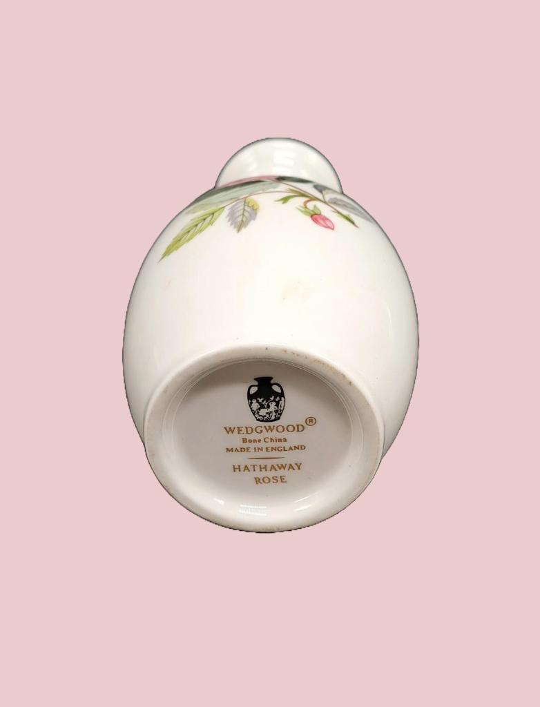 Wedgwood Hathaway Rose vintage mini vaasje, Ophalen of Verzenden