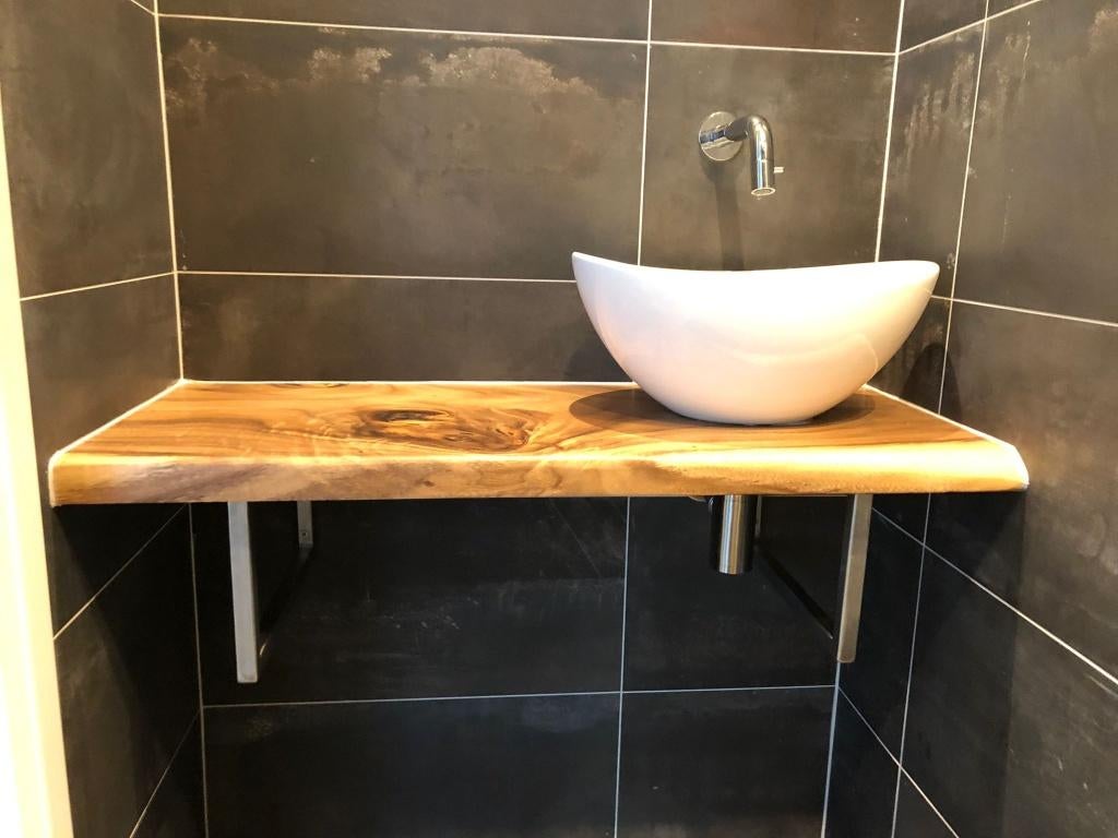 houten tafels organisch waterval boomstamtafels suar mango, Ophalen, 50 tot 100 cm, Vijf personen of meer, Teakhout