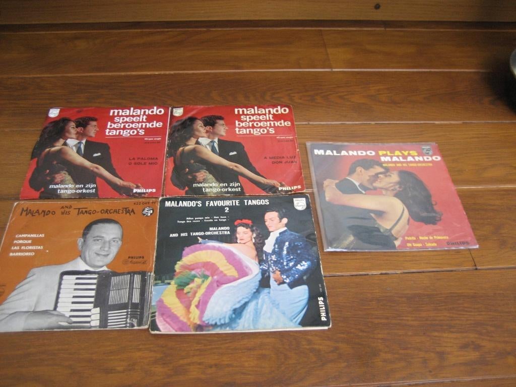 Malando eps collection, Cd's en Dvd's, Vinyl Singles, Gebruikt, Overige genres, 7 inch, Ophalen of Verzenden