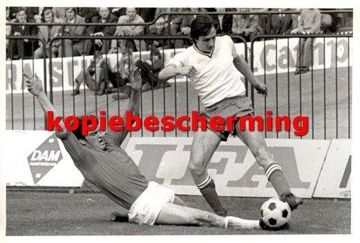 NEC Nijmegen - AJAX 19 maart 1972 Johan Cruijff in actie, Verzenden, 1960 tot 1980, Ongelopen, Noord-Holland