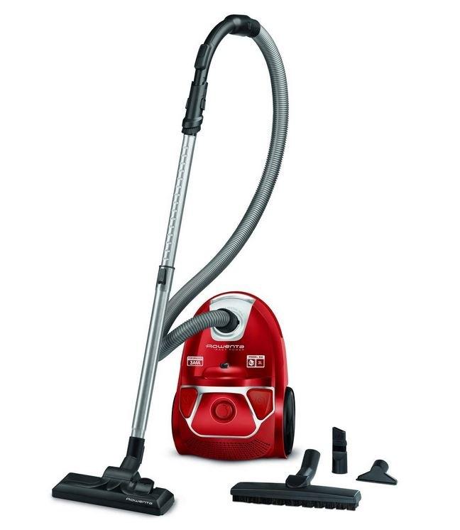 Zeer Krachtige Rowenta Compact Power Stofzuiger 2000 Watt., Ophalen of Verzenden, Nieuw, Stofzak