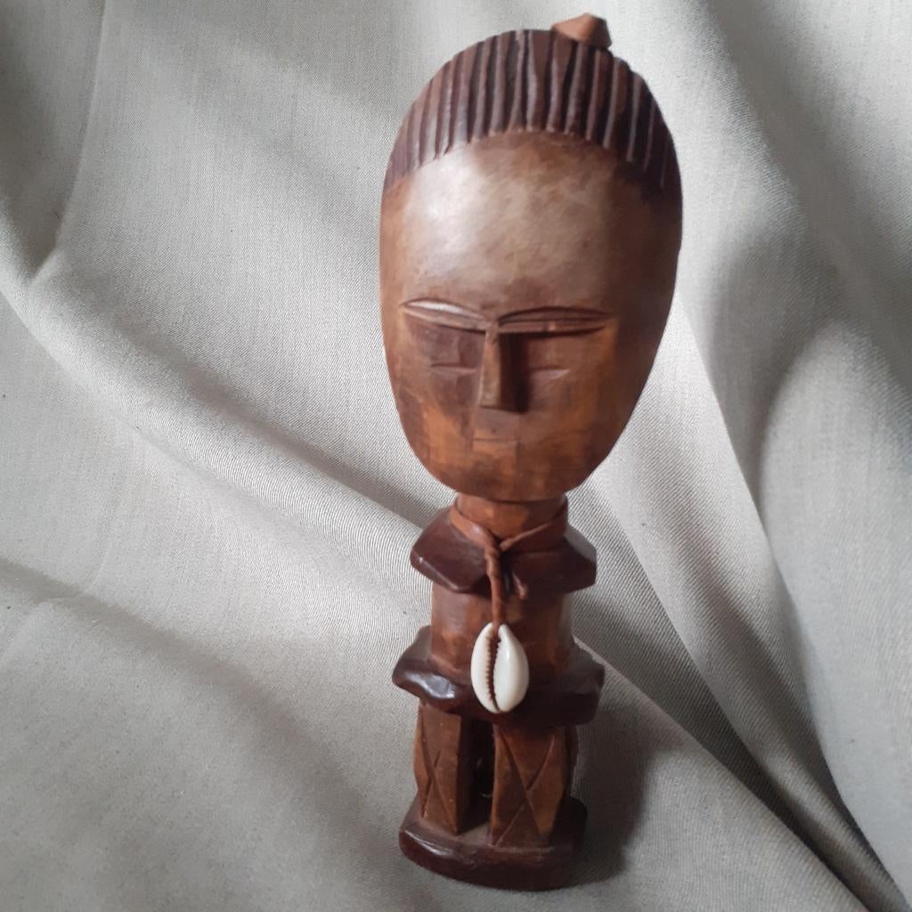 Vruchtbaarheids beeldje, "Ashanti", Antiek en Kunst, Kunst | Niet-Westerse kunst, Ophalen of Verzenden