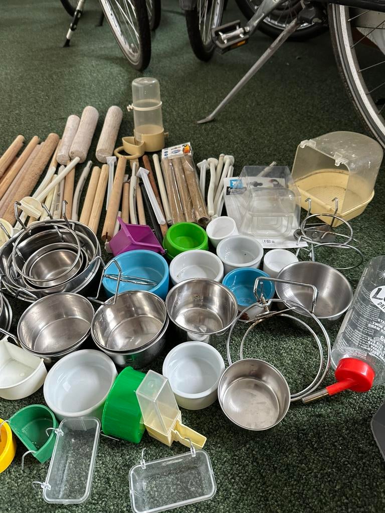 Vogelbenodigdheden, Ophalen, Gebruikt, Kooi-accessoires